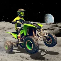 ATV Quad Moon and Earth Race