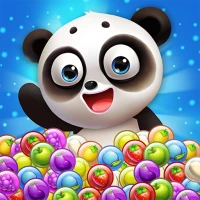 Panda Fruit Bubble Pop Shoot